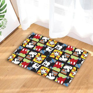 Tapete capacho para porta de entrada - Mickey mouse quebra cabeça