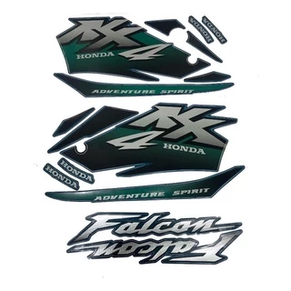 Kit Adesivos Faixas da NX400 Falcon 2001 Todas as Cores