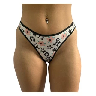 KIT 3 calcinhas fio microfibra conforto lingerie feminina