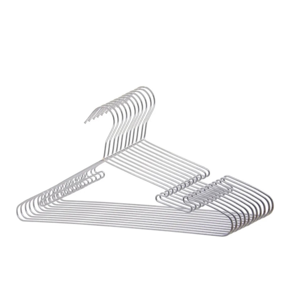 CABIDE EM AÇO INOX 24 UNIDADES | Shopee Brasil