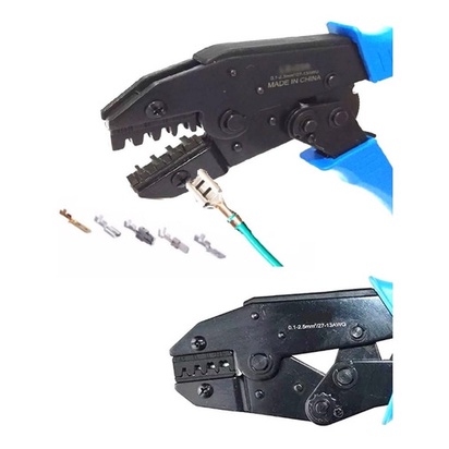 Alicate Crimpar Terminal Automotivo Faston Molex 0,1 Á 2,5mm