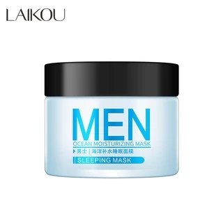 Creme Hidratante Noturno Masculino / Controle de Oleosidade / Redução de Poros / Pele Firme / 70g LAIKOU