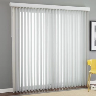 Cortina Persiana Vertical em PVC Contract e Bandô: Bloqueio total da luz - LEIA A DESCRIÇÃO