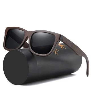 Oculos de sol Madeira Bambu Polarizado Anti Reflexo UV Original