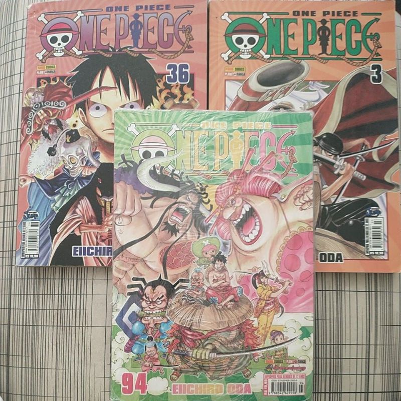 One Piece Panini Volumes Shopee Brasil