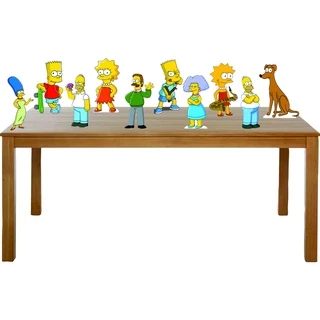 Kit Totens Display SIMPISONS - Display para mesa