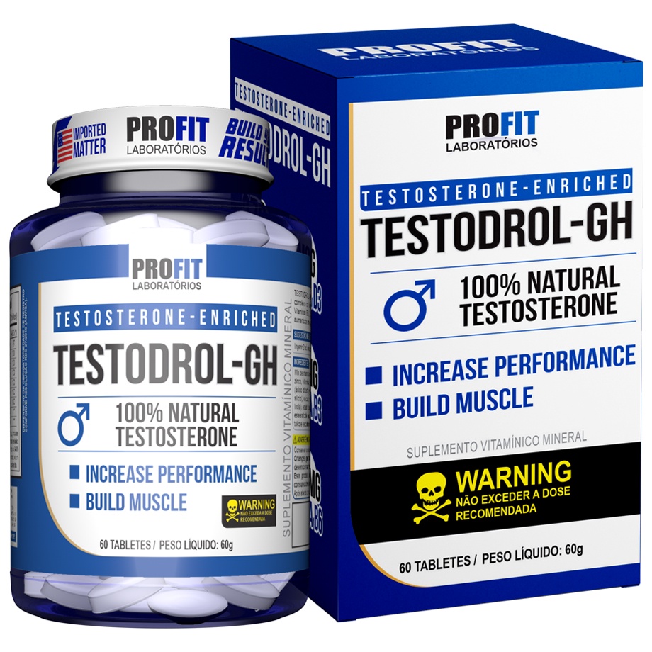 TESTODROL-GH 60 TABLETES - PROFIT LABS