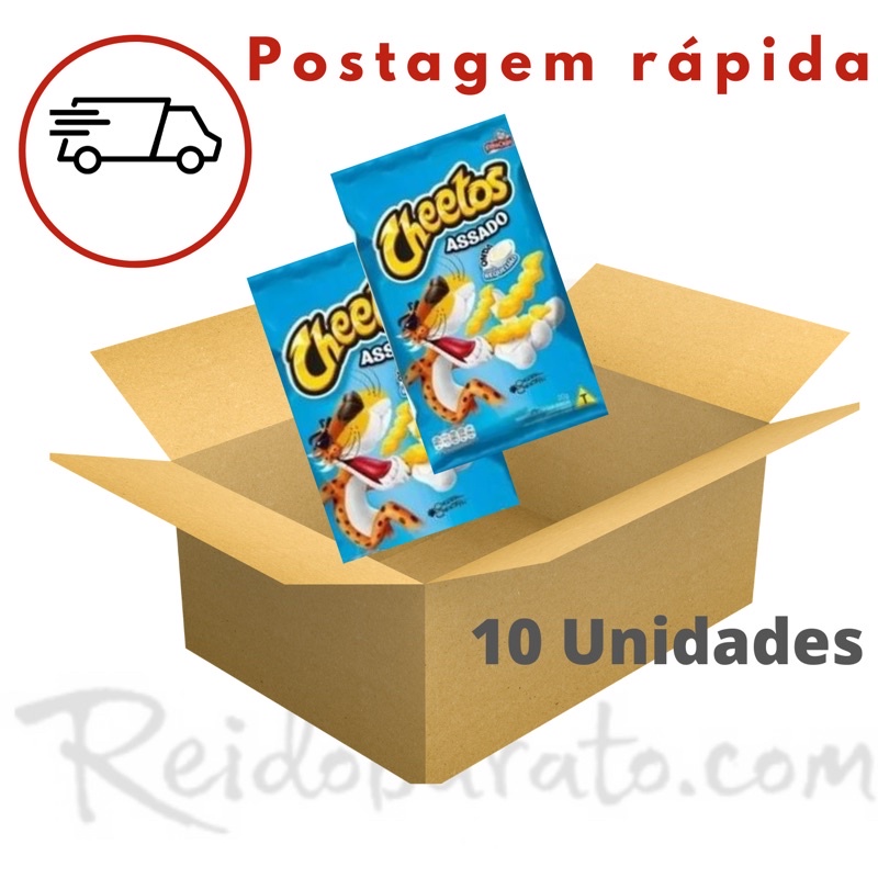 Salgadinho Cheetos Requeijão 20g - 10 unidades