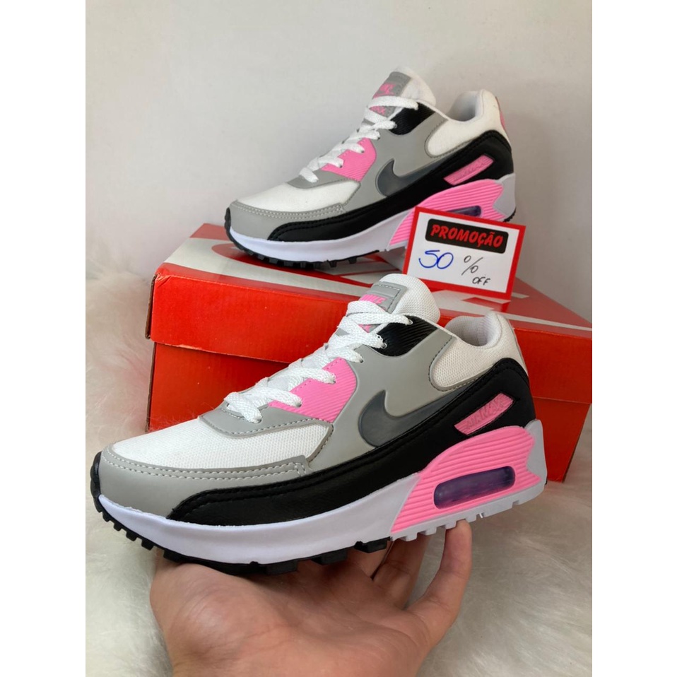 Air max hot sale colorido feminino