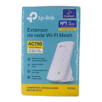 TP-Link RE200 AC750 Repetidor de red Wifi RE-200