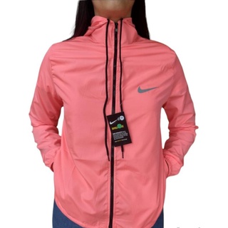 Jaqueta corta vento nike best sale feminina rosa preta impermeável