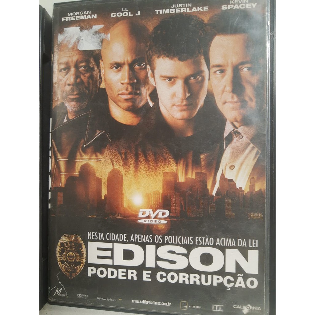 DVD EDISON PODER E CORRUPÇÃO(USADO) | Shopee Brasil