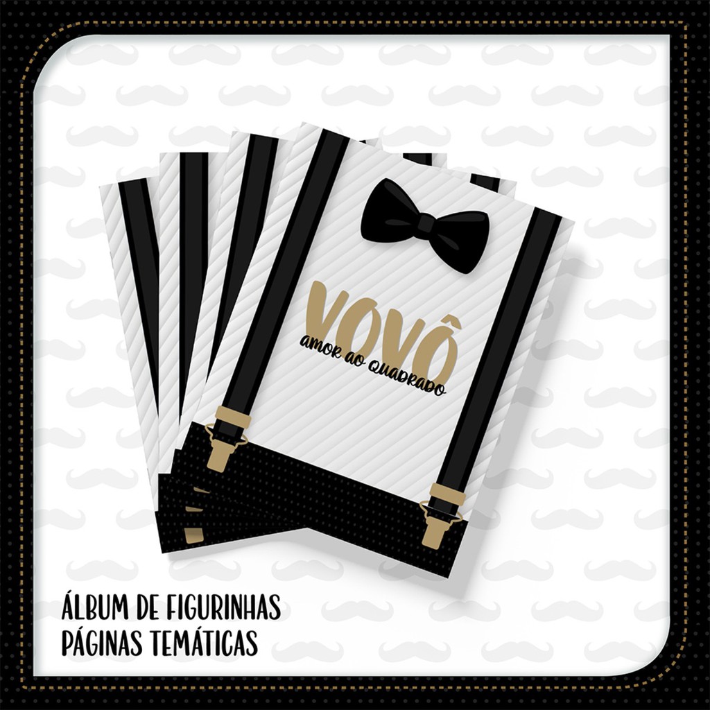 Imagem do produto &Aacute;lbum de Figurinhas &ndash; Edi&ccedil;&atilde;o Dia dos Av&oacute;s | Vov&ocirc;