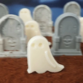 Forma BWB simples de Acetato: Fantasminha - (Halloween) - (Ref: 9741)