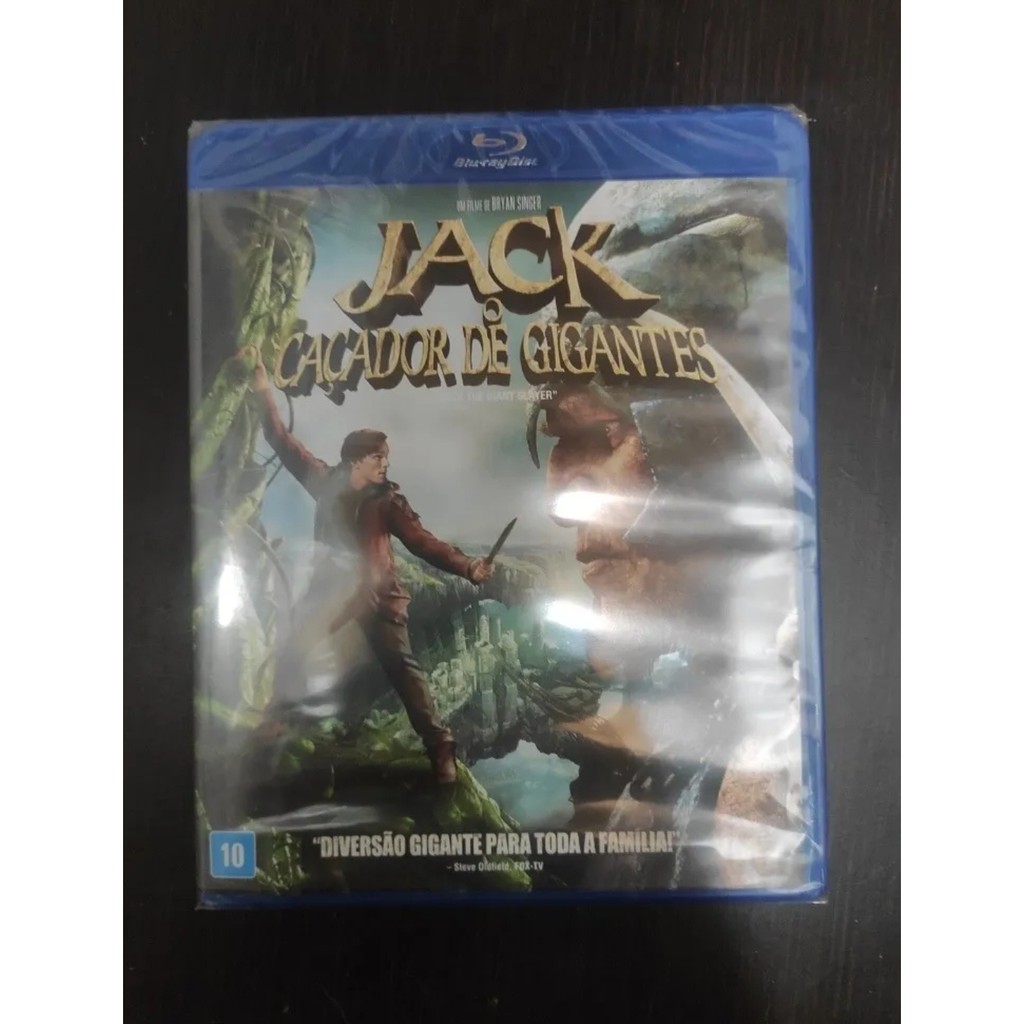 dvd blu ray jack o caçador de gigantes shopee brasil