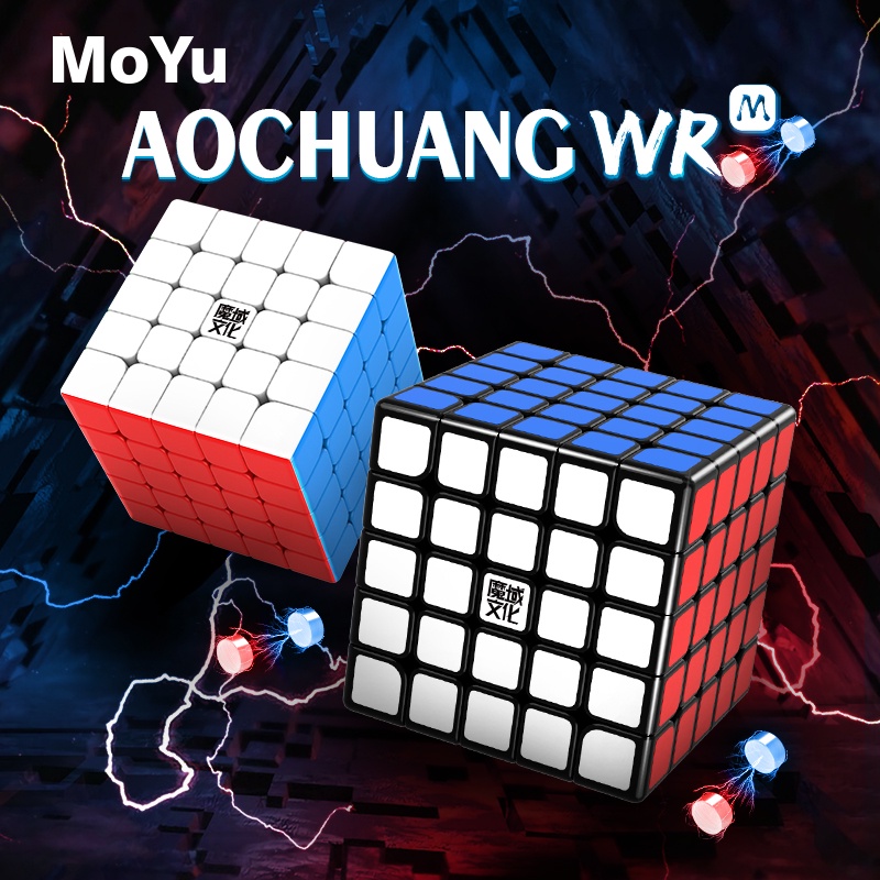 [Picube] MoYu aochuang WR M 5x5x5 cubo Mágico Magnético WRM 5x5 De Velocidade