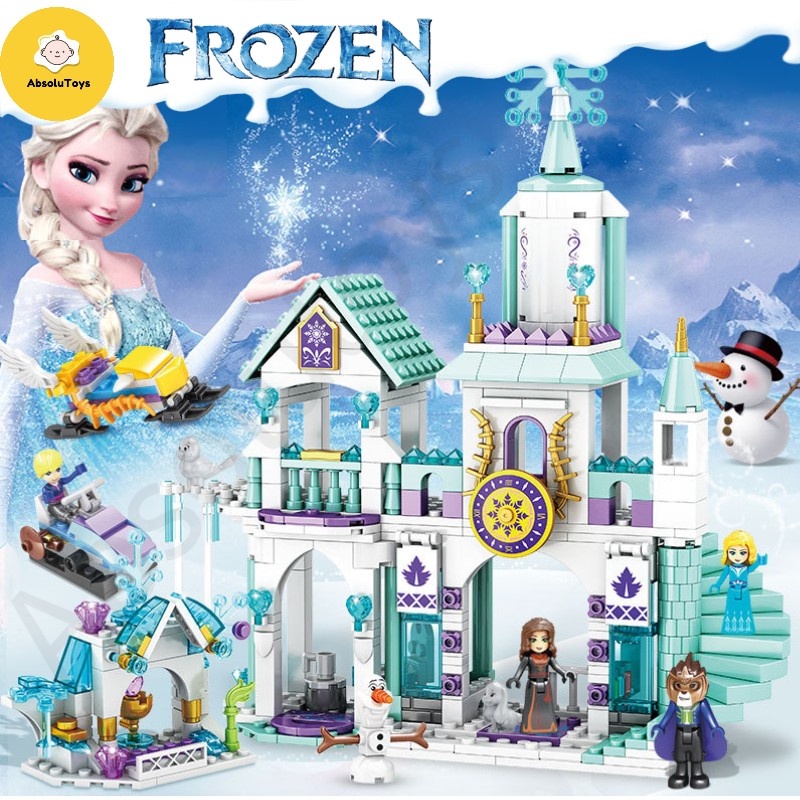 Frozen best sale barbie house