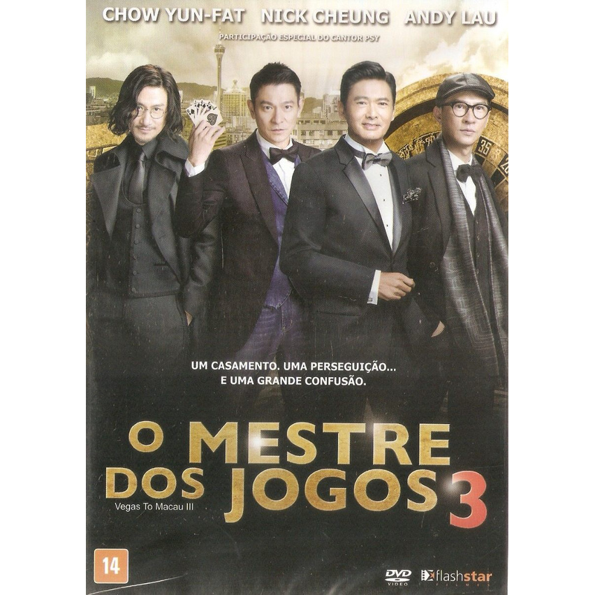 Dvd O Mestre Dos Jogos 2 - Chow Yun-fat/ Nick Cheung