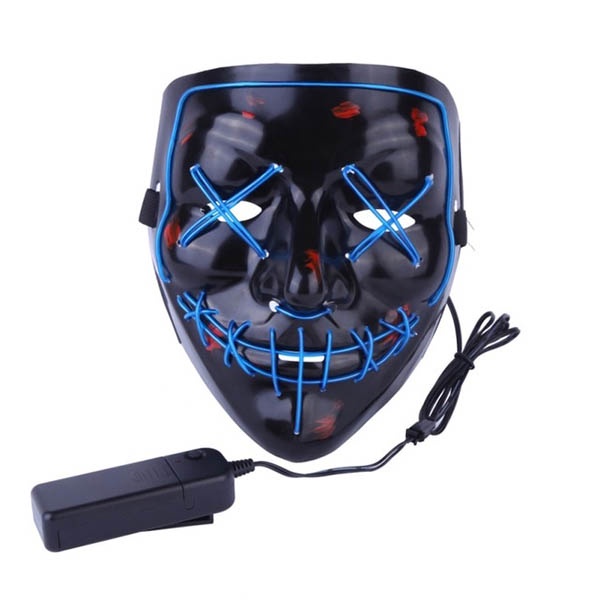 Máscara Neon com LED Party Dream Iluminação LED