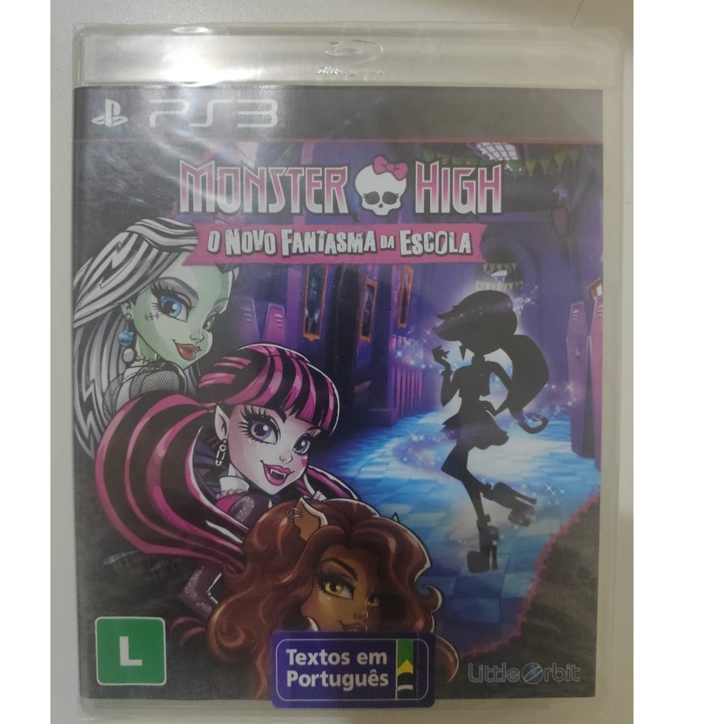Jogo Monster High O Novo Fantasma da Escola PS3-Litlle em Promoção