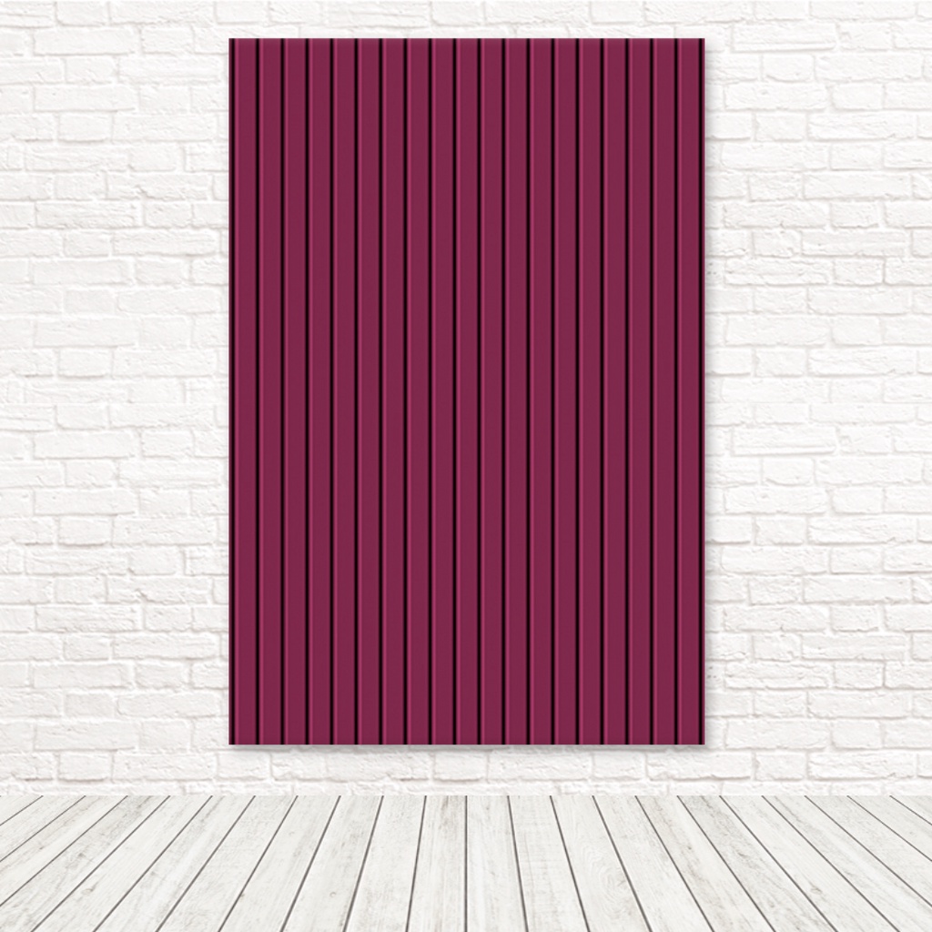 Painel Retangular Tecido Sublimado 3D Ripados Marsala 1,50x2,20 FRT ...