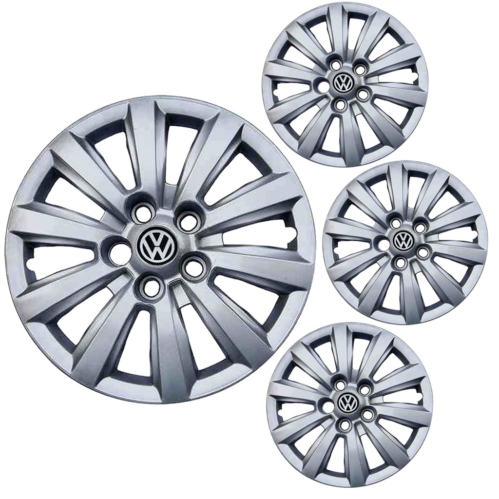 Jogo Calota Fox 2014 /Space/ Polo 2014 5 Furos Aro 15 - 4peças