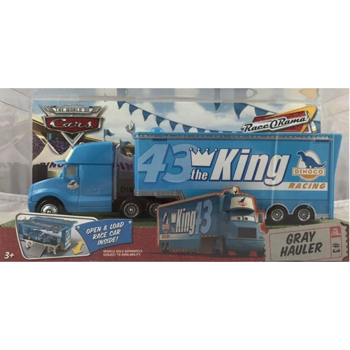 Disney Cars Hauler King Dinoco Caminhão Rei Mack Orig Mattel