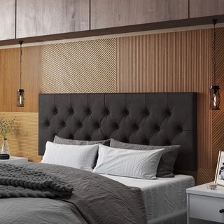 Cabeceira Casal Leticia 140cm X 55cm Alta Qualidade Promoção - Cores