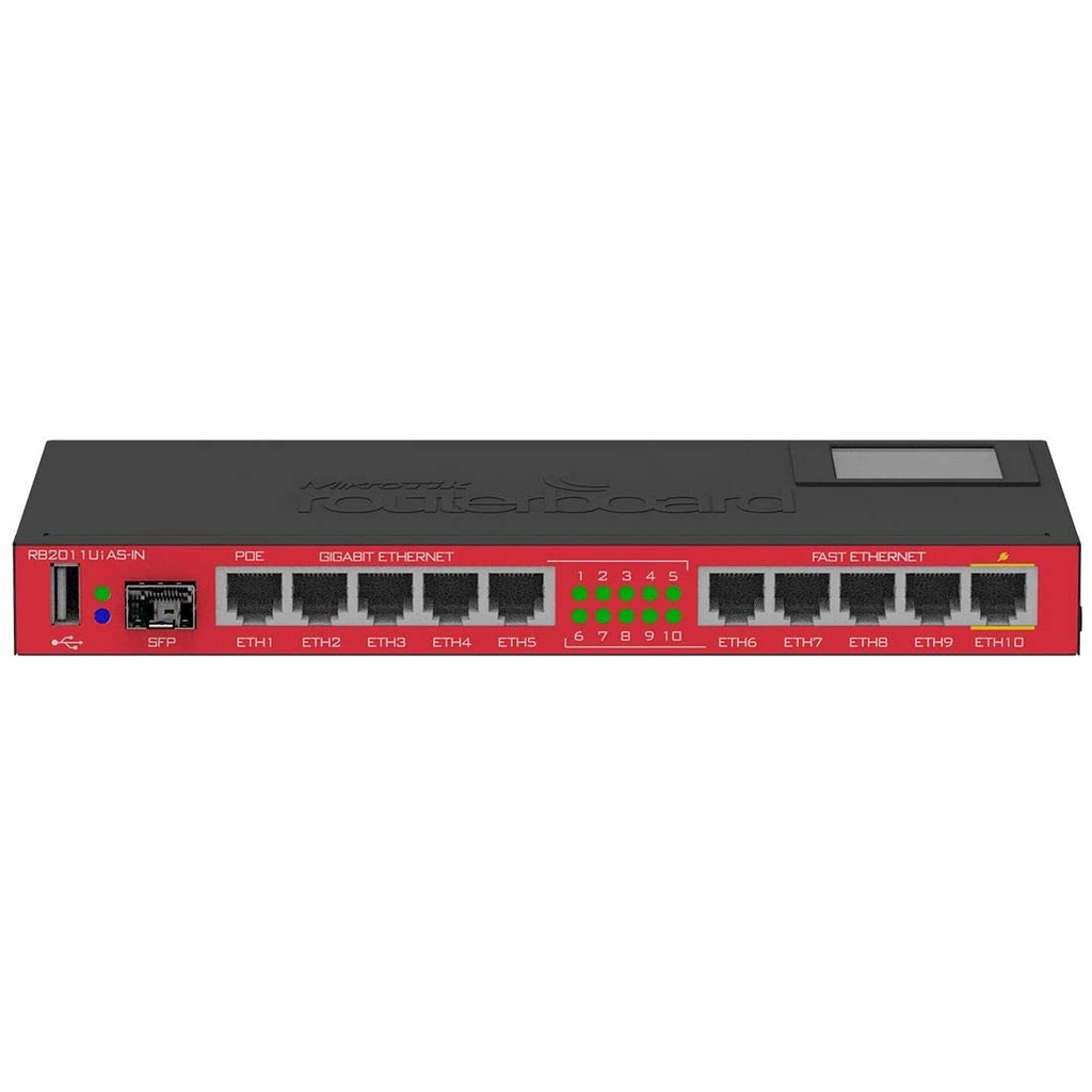 MIKROTIK ROUTERBOARD RB 2011UIAS-IN L5 Loja no Brasil