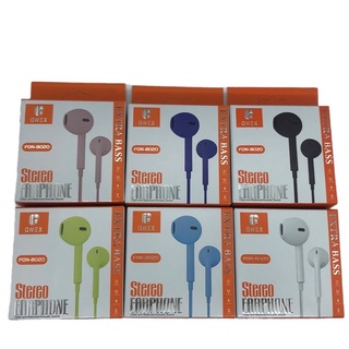 10 fone De Ouvido Stereo Earphone One-x fon-8020 .