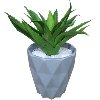 Vaso Cachepot Pequeno Diamante 3D para Flores e Suculentas