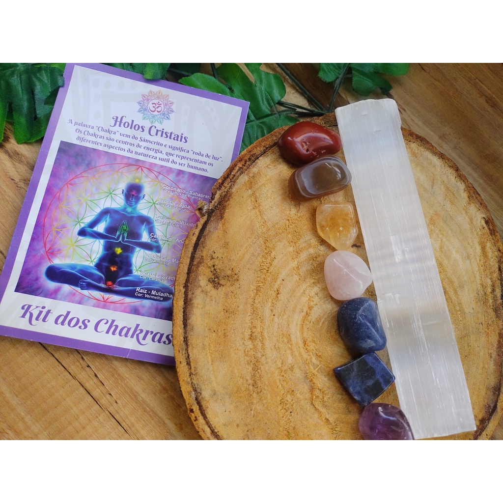 Kit de Meditação com os 5 Elementos (fogo, ar, terra, água e éter)