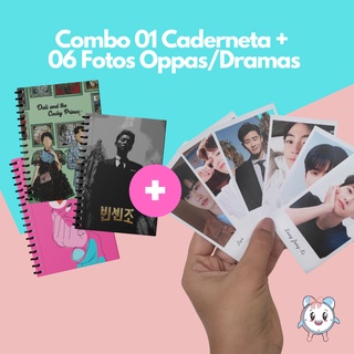 Combo Caderneta + 6 fotos dramas/oppas