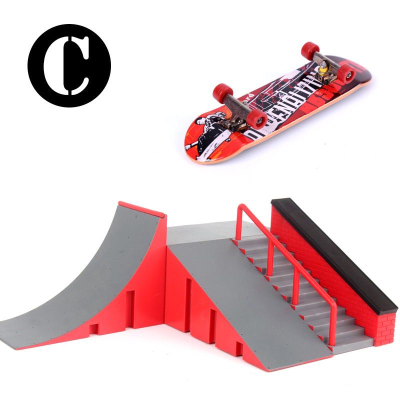 Tech Deck Skate De Dedo Rampa Flip N' Grind Escada Corrimão - Loja