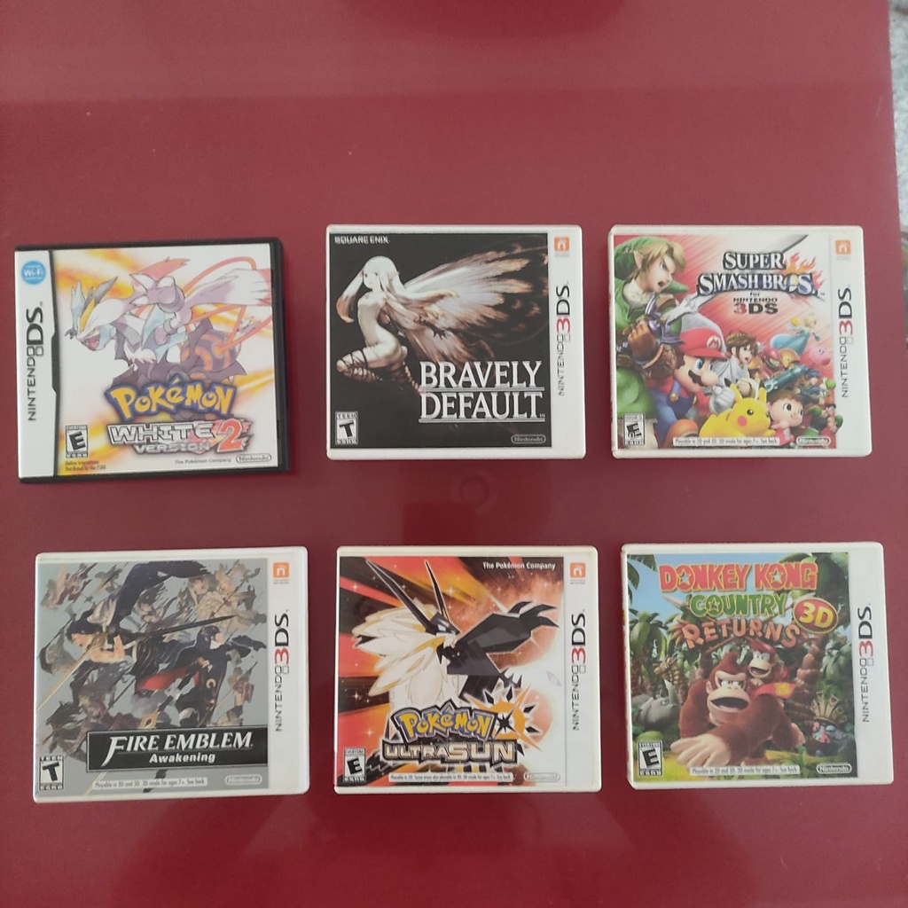 Jogos de Nintendo DS/3DS, Mário, Zelda, Pokemon Platinum Jogos de Nintendo DS/3DS, Mário, Zelda, Pokemon Platinum