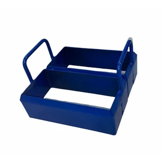 Forma De Tijolinho Em Aço 20x10x6cm Para 2 Paver