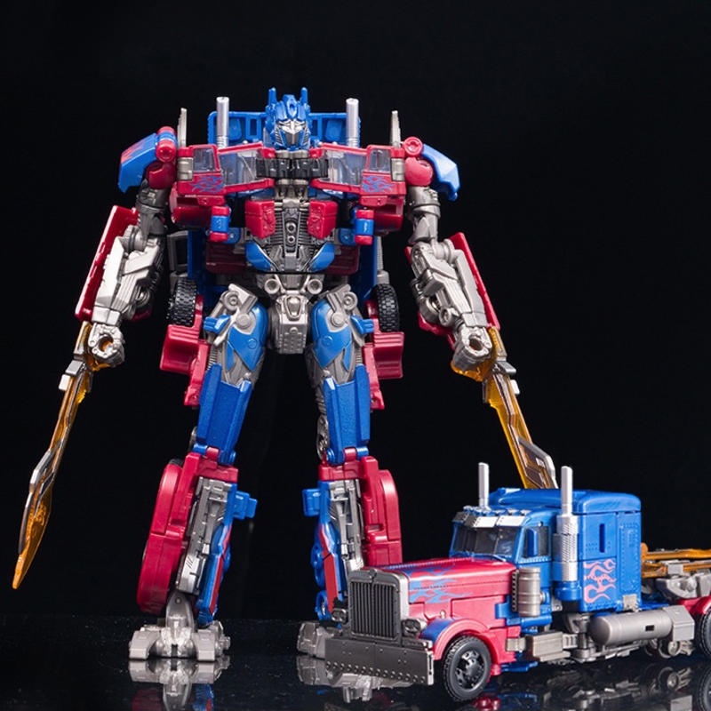 18cm Transformers Bumblebee Optimus Prime Megatron Deformação Autobot robô de brinquedo robot caminhão carrinho vira robo