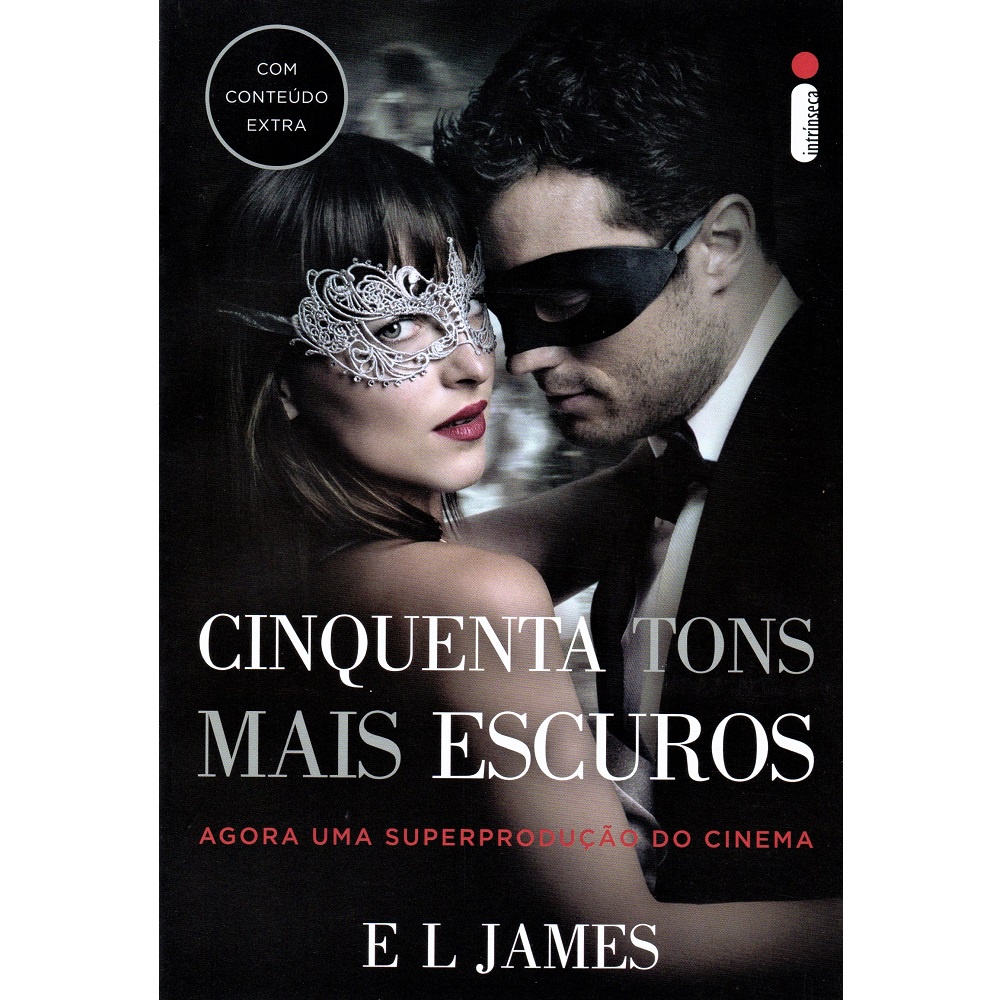 Livro Cinquenta Tons Mais Escuros - Capa Do Filme | Shopee Brasil