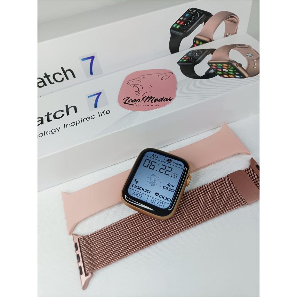 Smartwatch Iwo 14 W37 Série 7 Lançamento 2021 (Original)