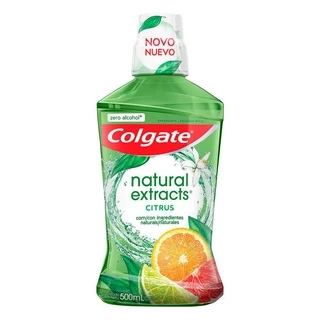 Enxaguante Bucal Colgate Natural Extracts Citrus 500ml em Oferta na Shopee