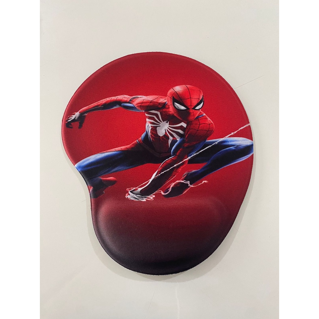 Mouse Pad Apoio de Pulso Ergonômico - SpiderMan | Shopee Brasil