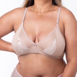 Comfort sem fio Moda Big Cup Super tamanho sobredimensionado Bra