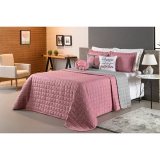 Colcha Cobre Leito Cama Queen 08 Peças Dupla Face Kit Menino / Menina Preço Baixo Envio Imediato