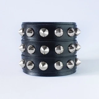 Pulseira Punk Bracelete Spikes Gótica E-Girl E-Boy Munhequeira
