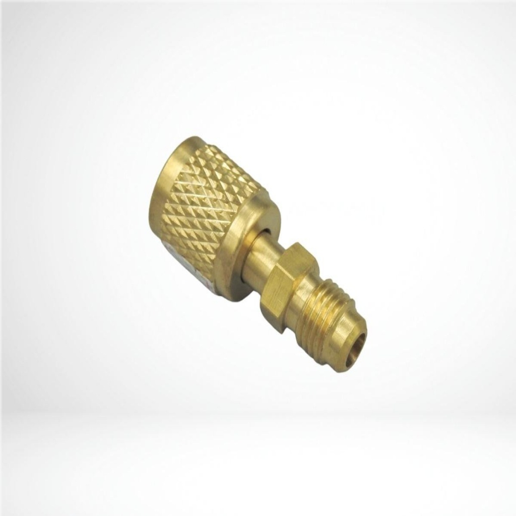Robinet Valve à Aiguille Cartouche Pour Gaz R600A/R436V - 7/16F X 1/4M - Neuf En Emballage
