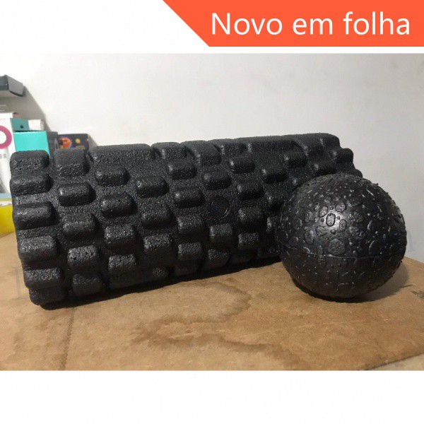 Rolo De Massagem The Snake - 2 Bolas De Lacrosse Para Liberação Miofascial