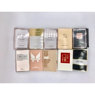 Perfumes Importados Mini Kit 03 Unidades 1,5Ml cada