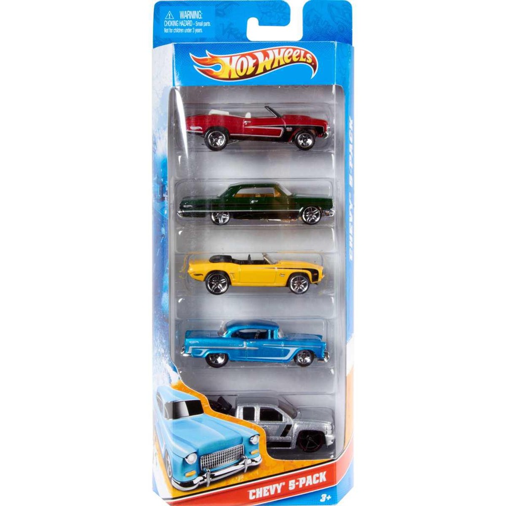 Carrinho Hot Wheels 5un Sortidos Barao