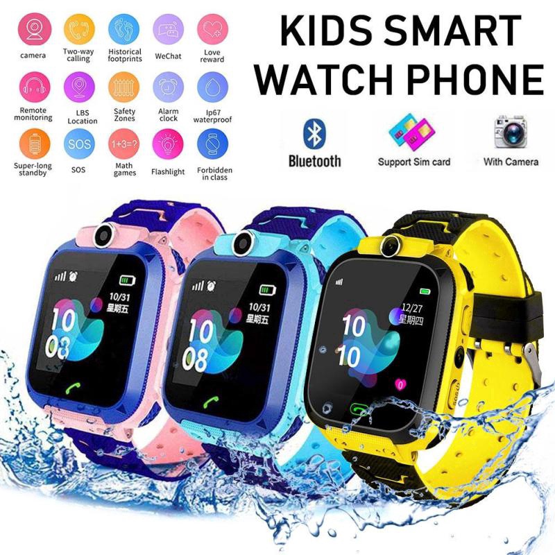 Relógio Smartwatch Criança SPOTYKIDS Jogos e Músicas (Azul)