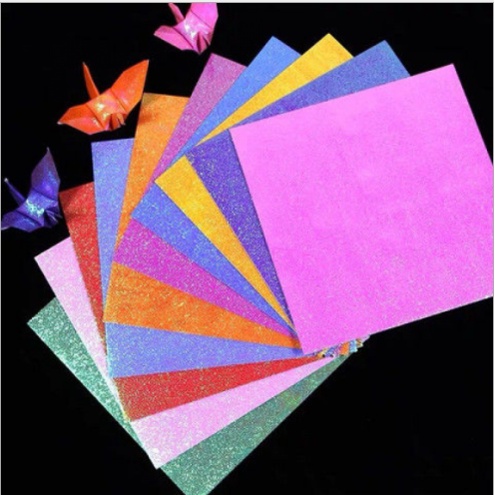 Tofficu 200 Folhas De Papel De Origami Artesanato Faça Você Mesmo Quadrado  De Papel De Origami Delicado Crafting Papel Dobrável Papel Artesanal Papel